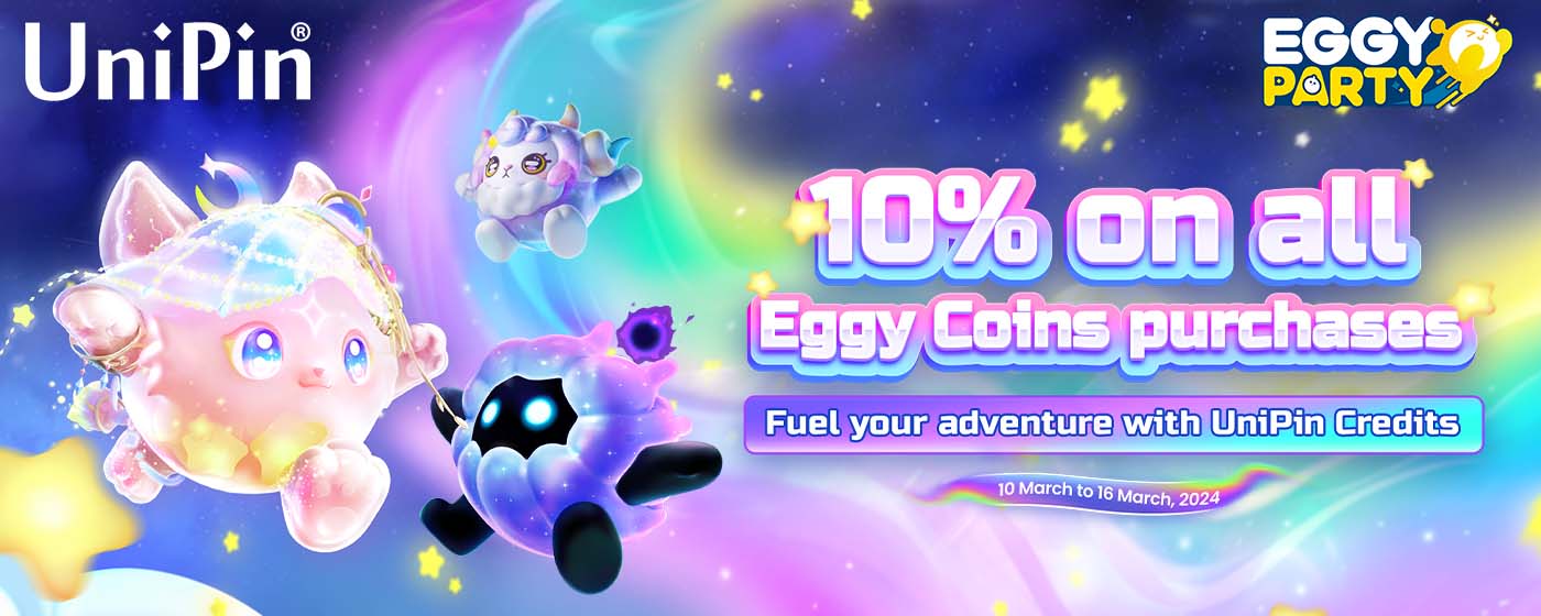 Unleash Stellar Savings: Eggy Party Discount Event For New Season! (MY)